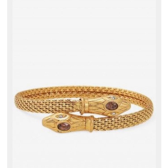 Stella & Dot Jewelry - Cobra Coil Bracelet Gold Stella&Dot